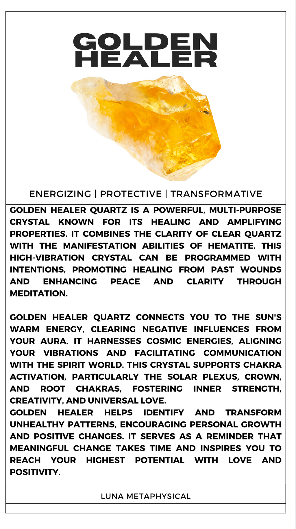 Golden Healer Tower