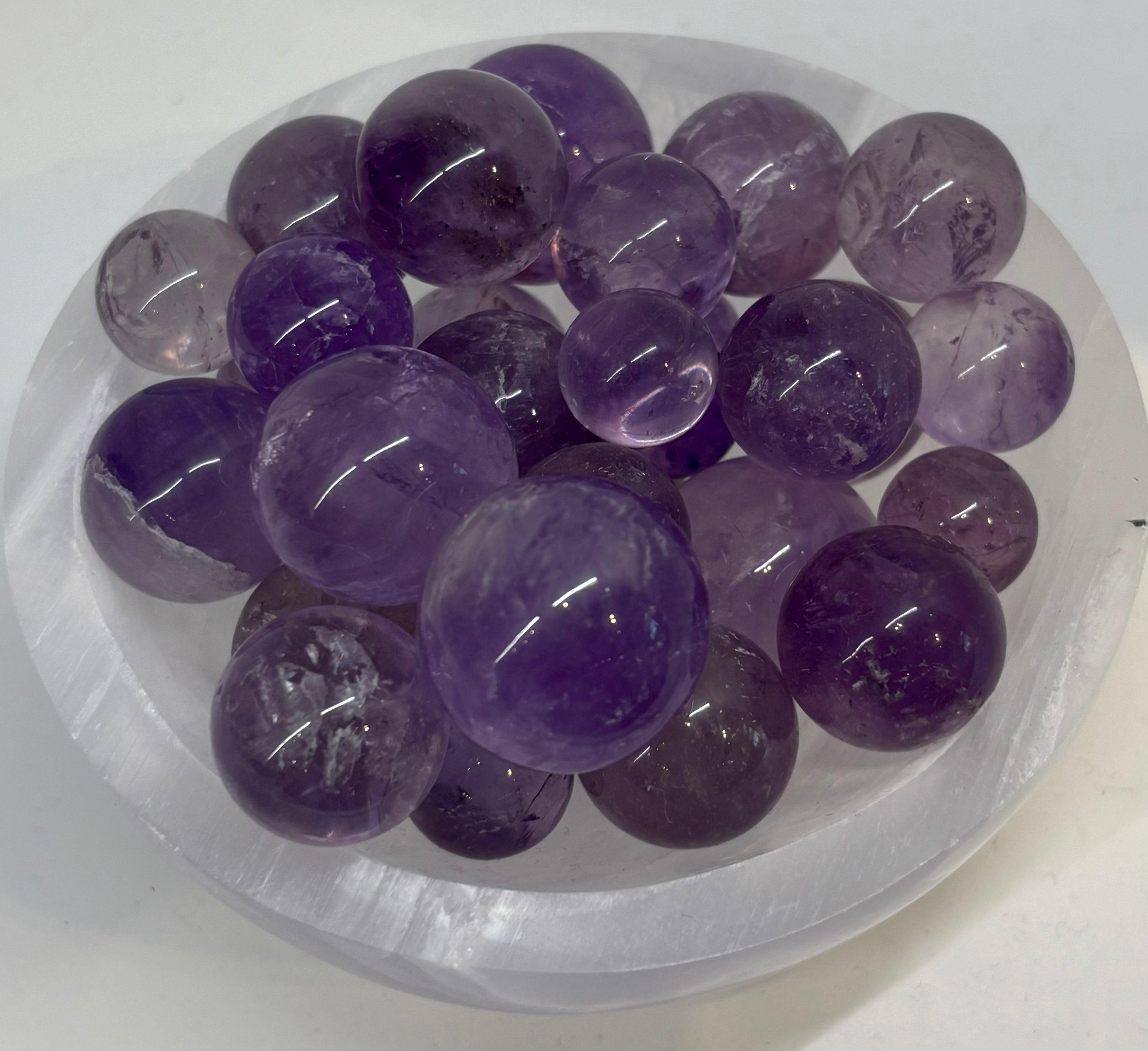 Amethyst Mini Spheres *NEW* AAA GRADE