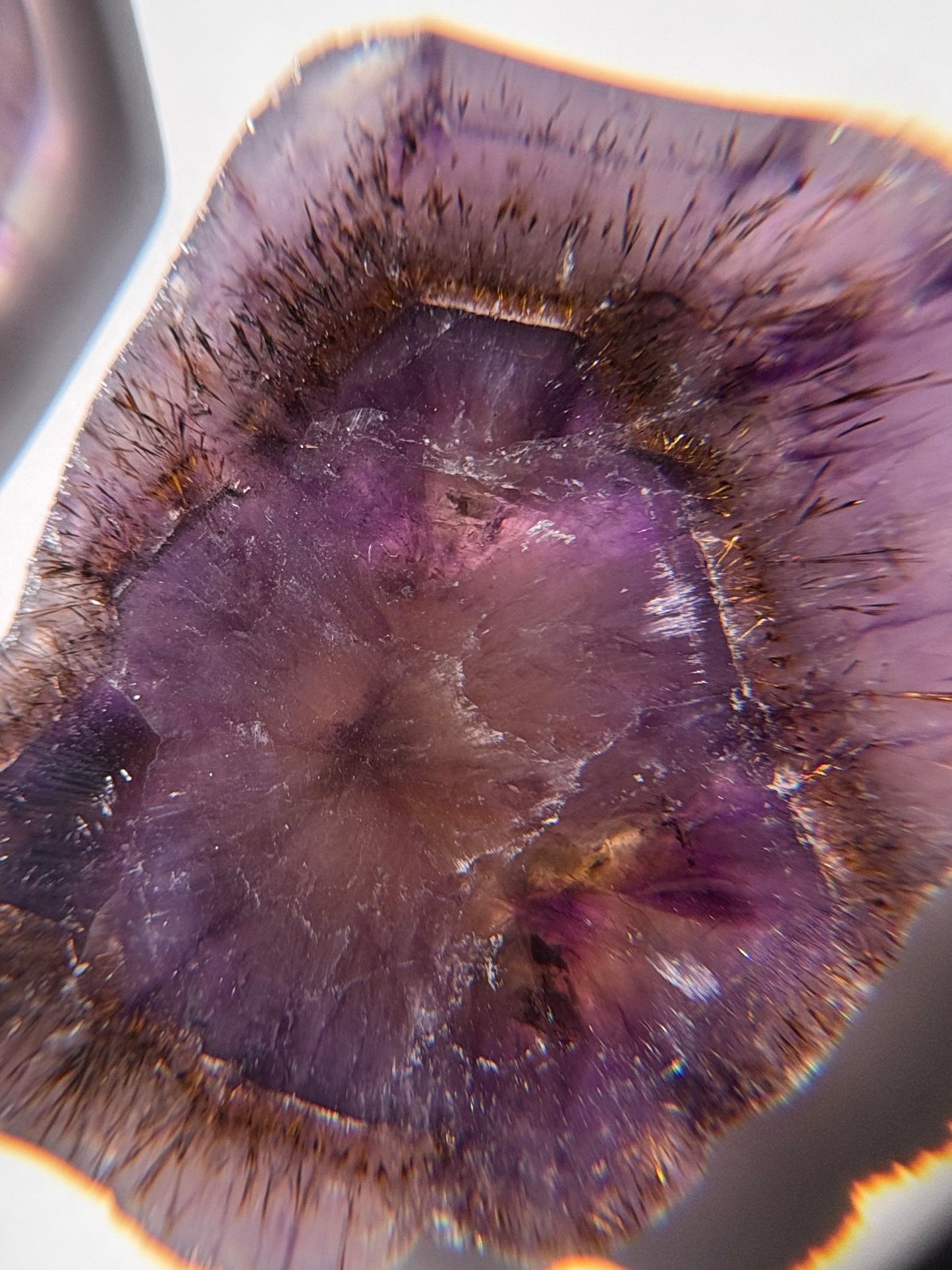 Amethyst Auralite 23 Slice