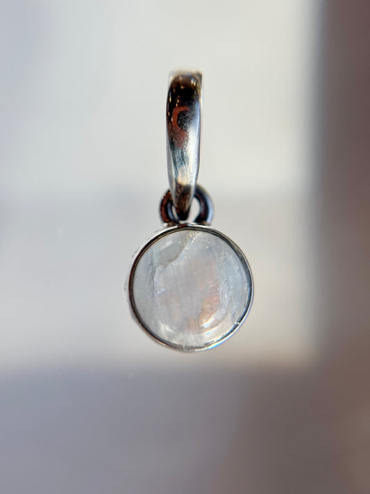 Moonstone Orb Necklace Pendants