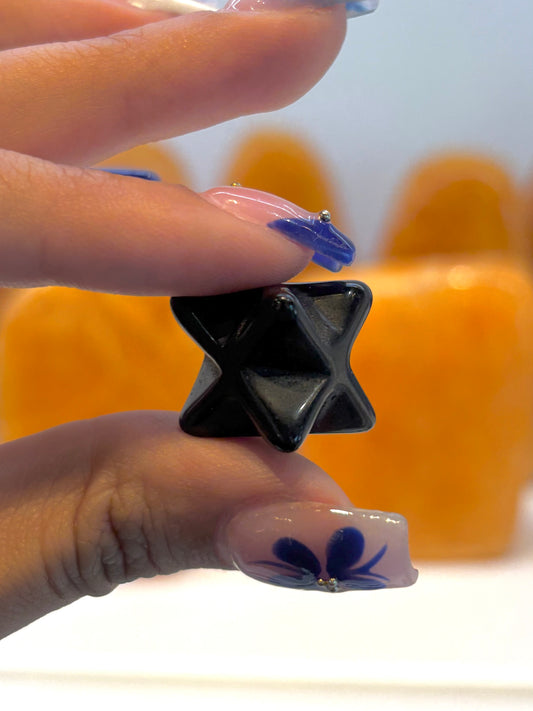 Obsidian Mini Merkaba
