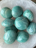 Amazonite Palm Stone