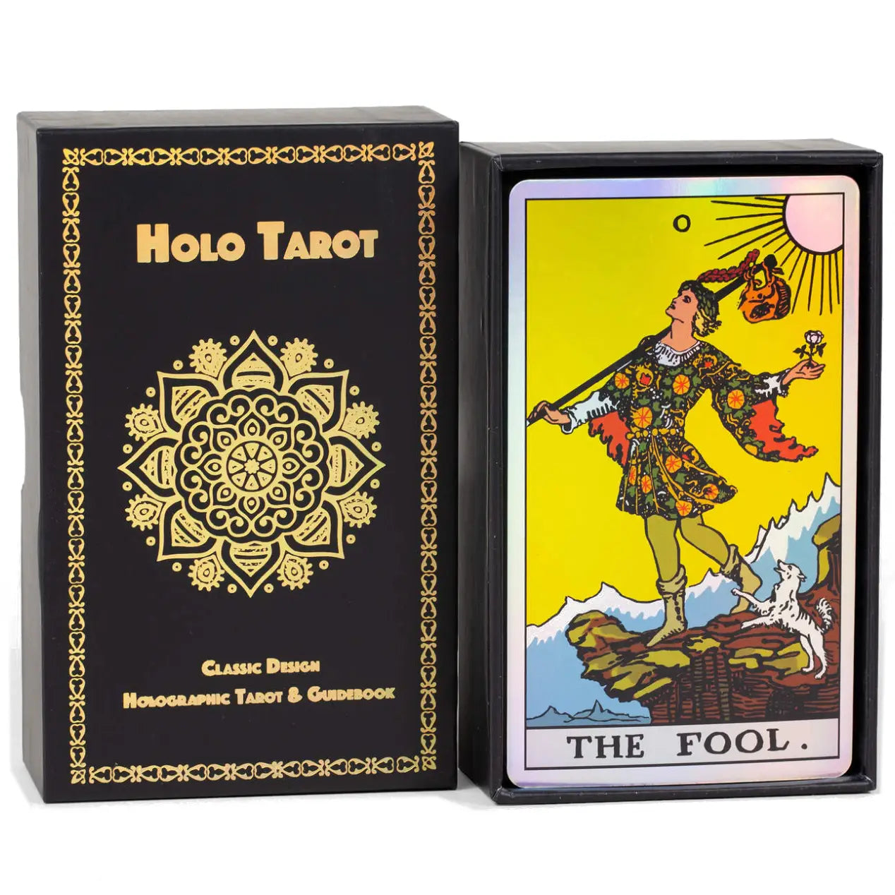 Holo Tarot | Holographic Tarot Deck & Guide | Made in USA