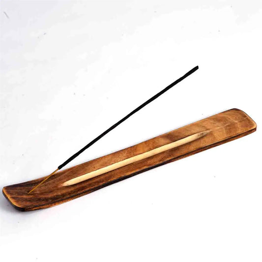 Wood Incense Boat