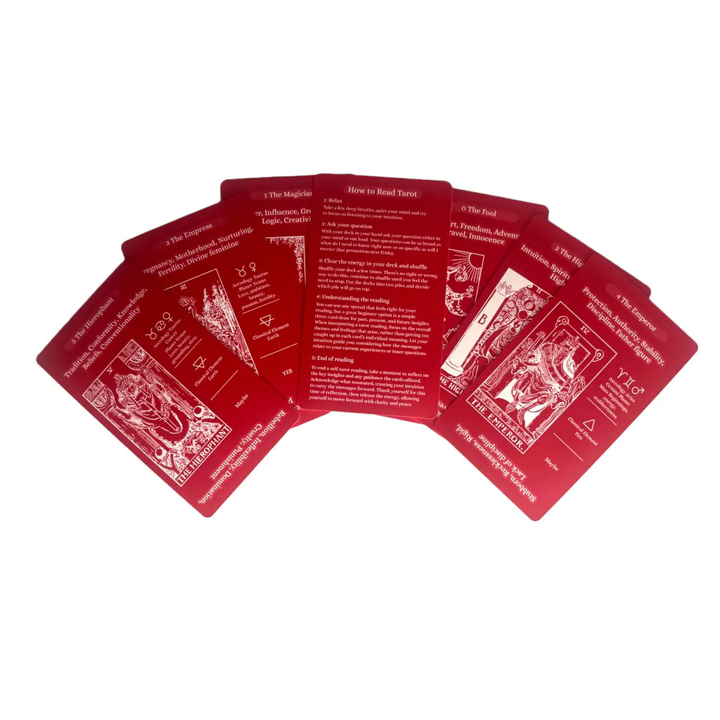 Keyword Tarot | Classic Tarot Design with Helpful Keywords