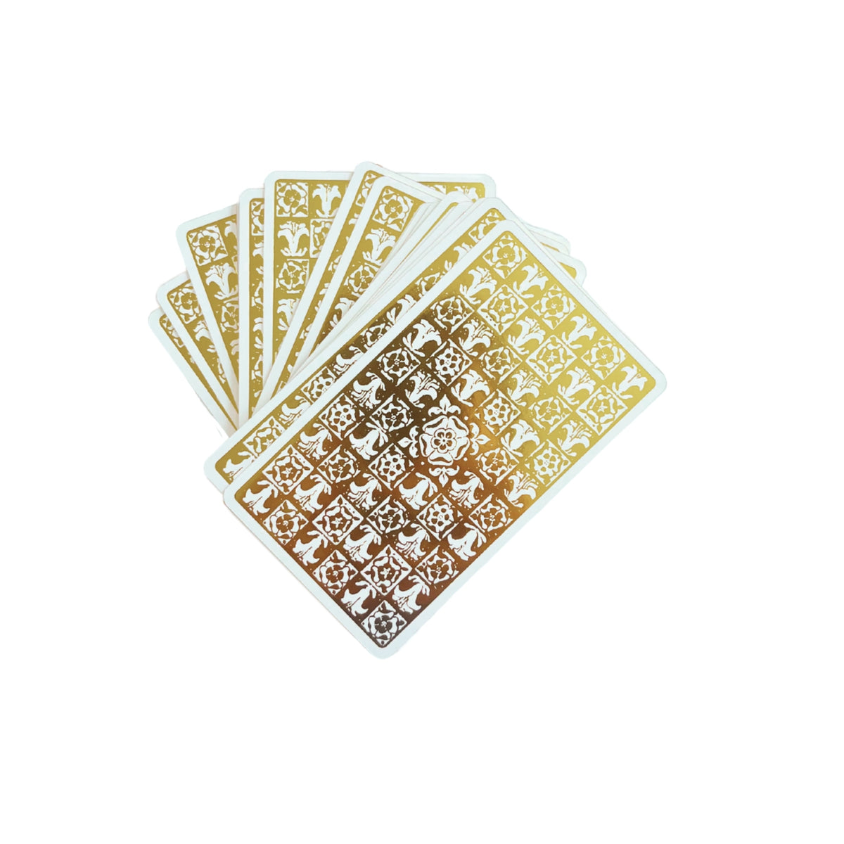 White Gold Tarot and Guide | Classic Tarot Design and Gold Foil