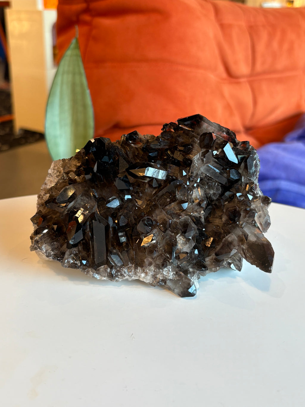 Smoky Quartz Cluster