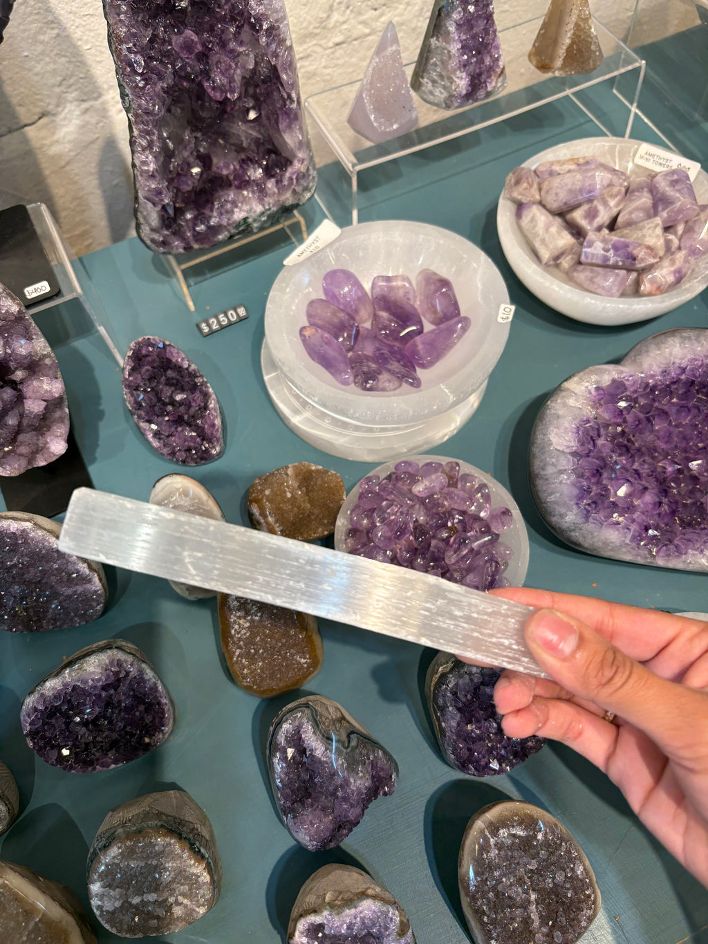 Selenite Log