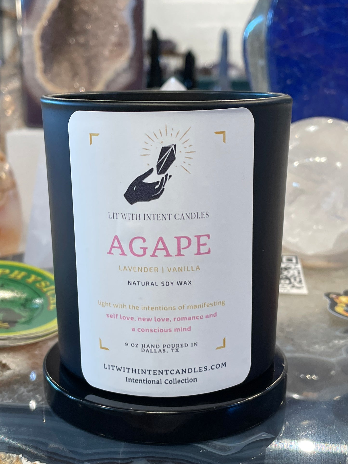 Agape Intention Candle