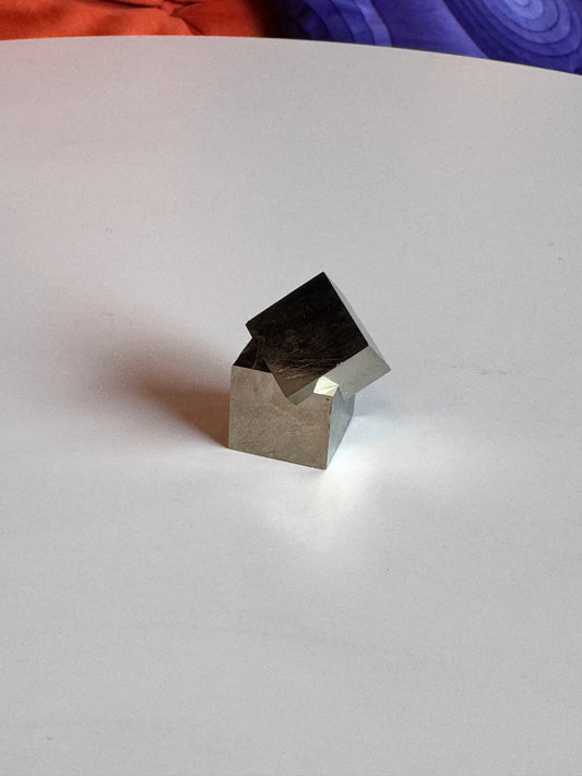 Cubic Pyrite Cluster