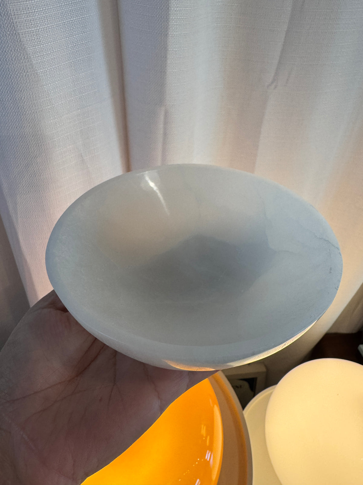 5.5 - 6” inch Diameter Selenite Bowl
