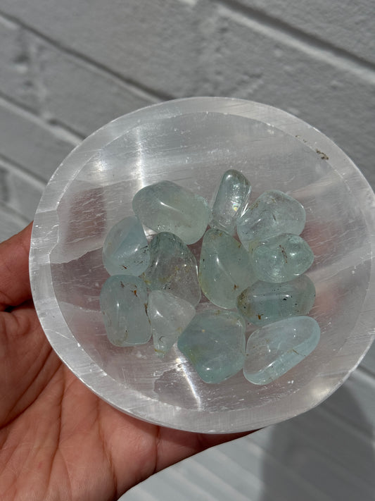 AAA Blue Topaz from Namibia