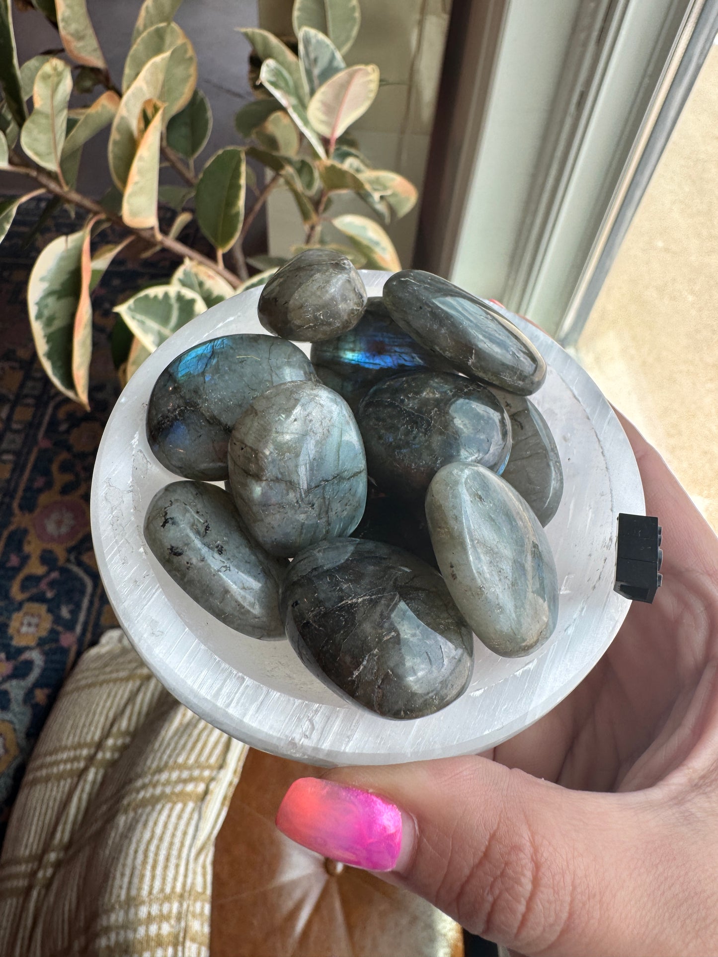 Labradorite Tumbled / Small Palm Stone