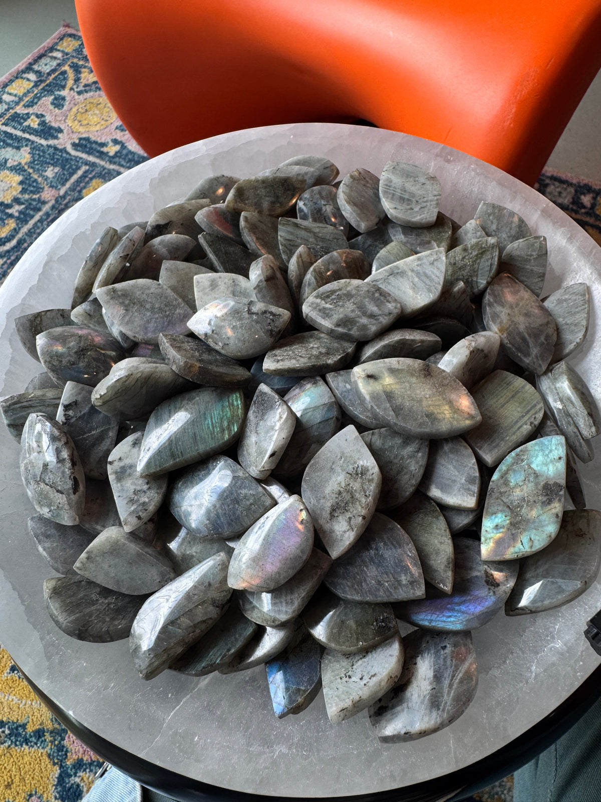 Freeform Labradorite Cabochons