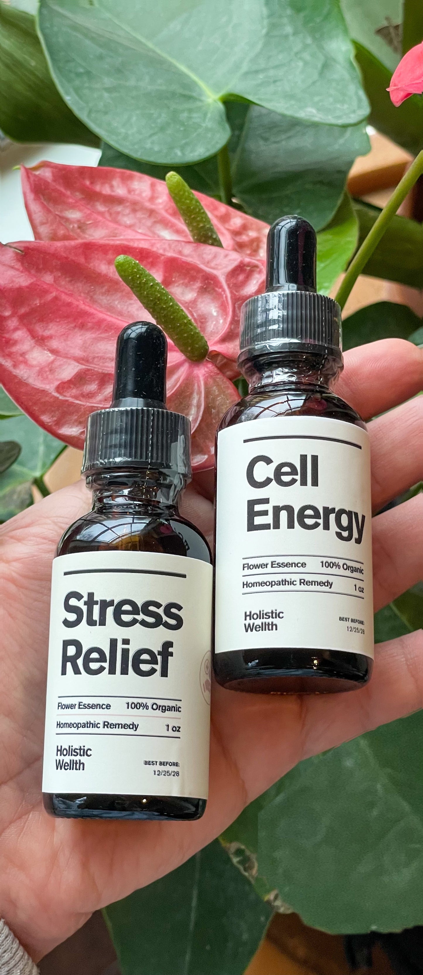 Cell Energy & Stress Relief Flower Essense Remedy