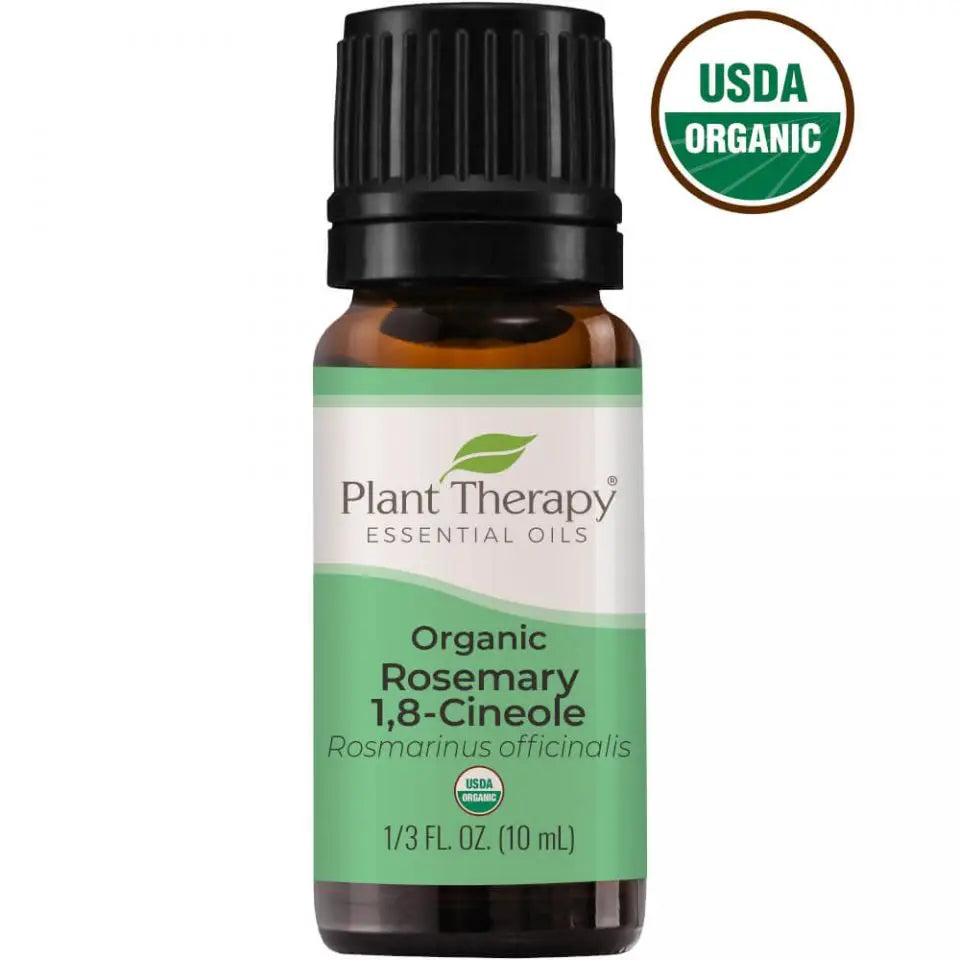 Organic Rosemary 1,8-Cineole Essential Oil 10 Ml