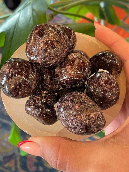 Large Tumbled Garnet