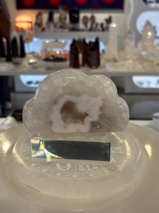 Agate Druzy Cloud