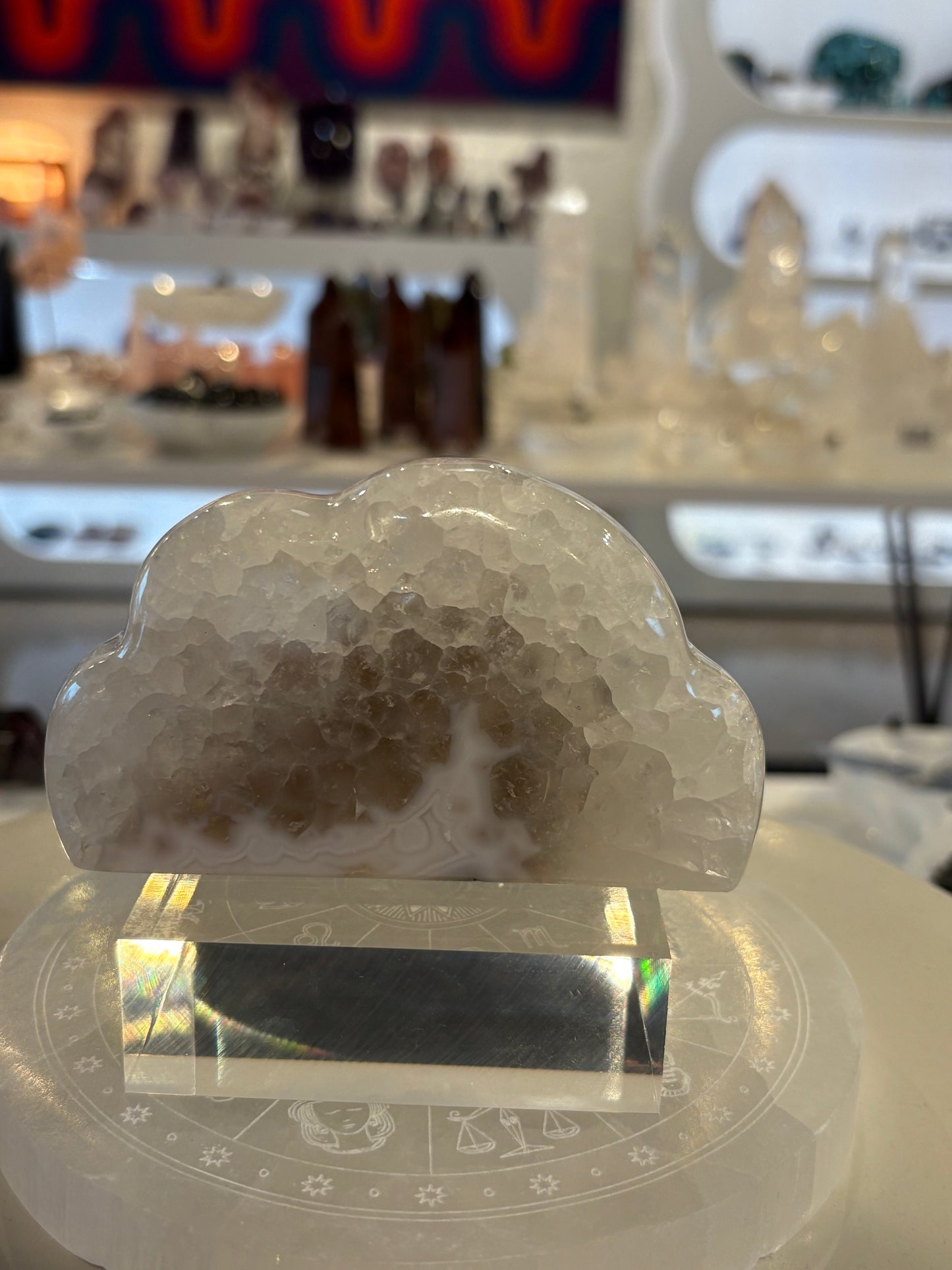 Agate Druzy Cloud