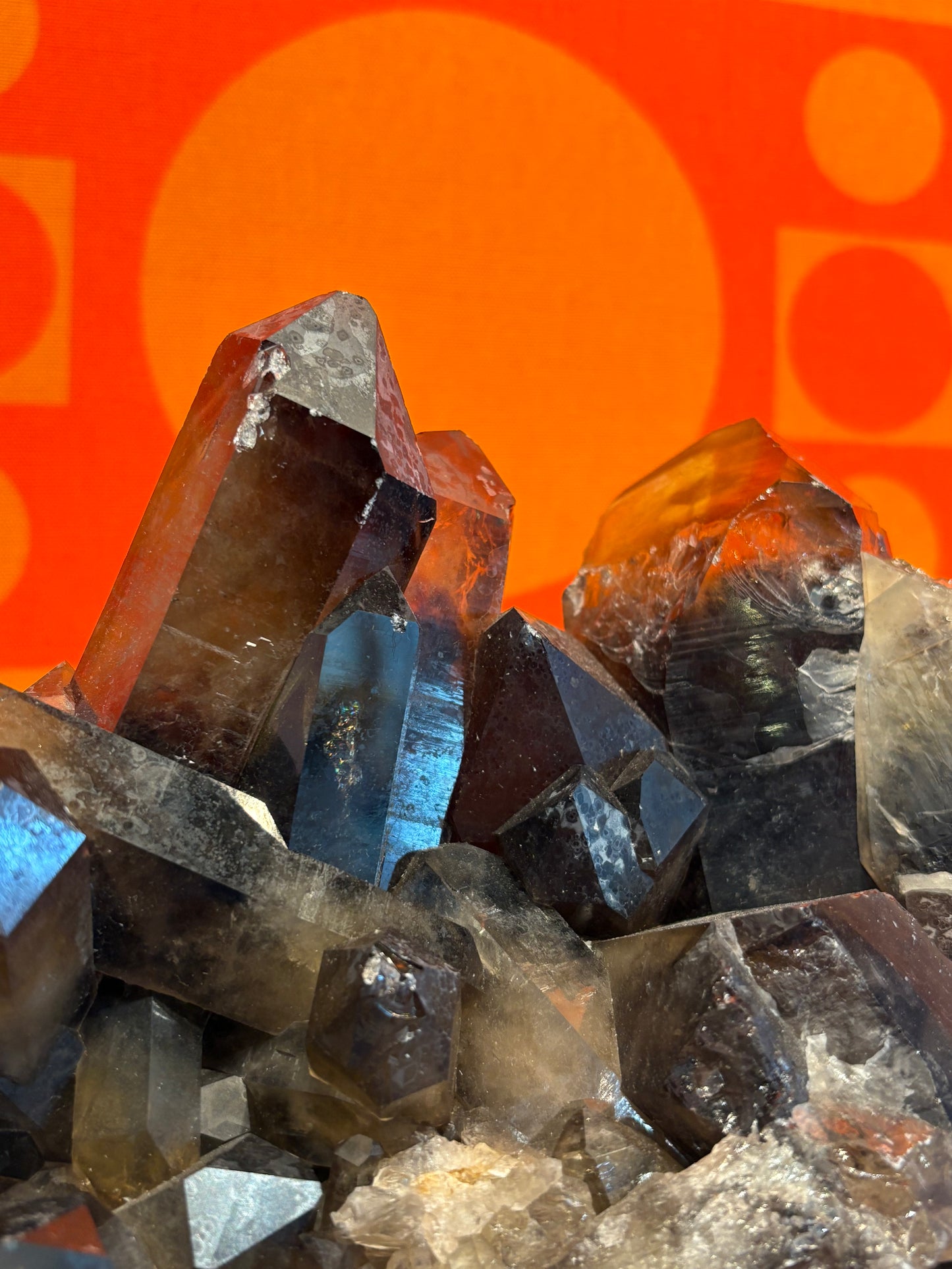 Smokey Quartz Cluster