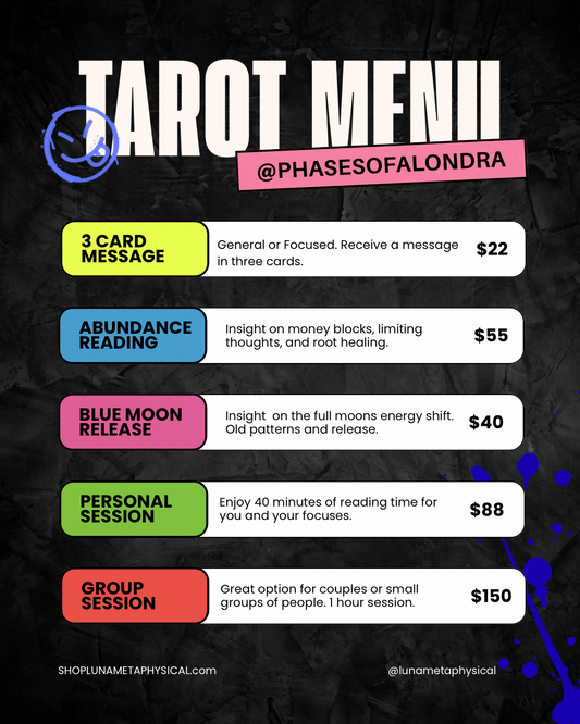 Blue Moon Release Tarot Reading