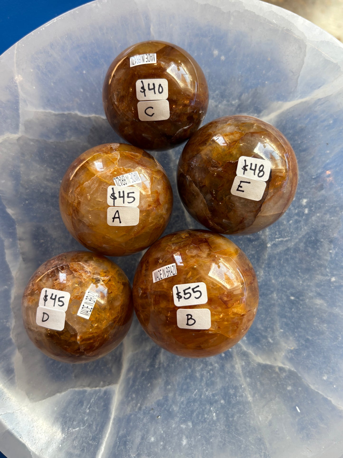 Golden Healer Spheres - Medium