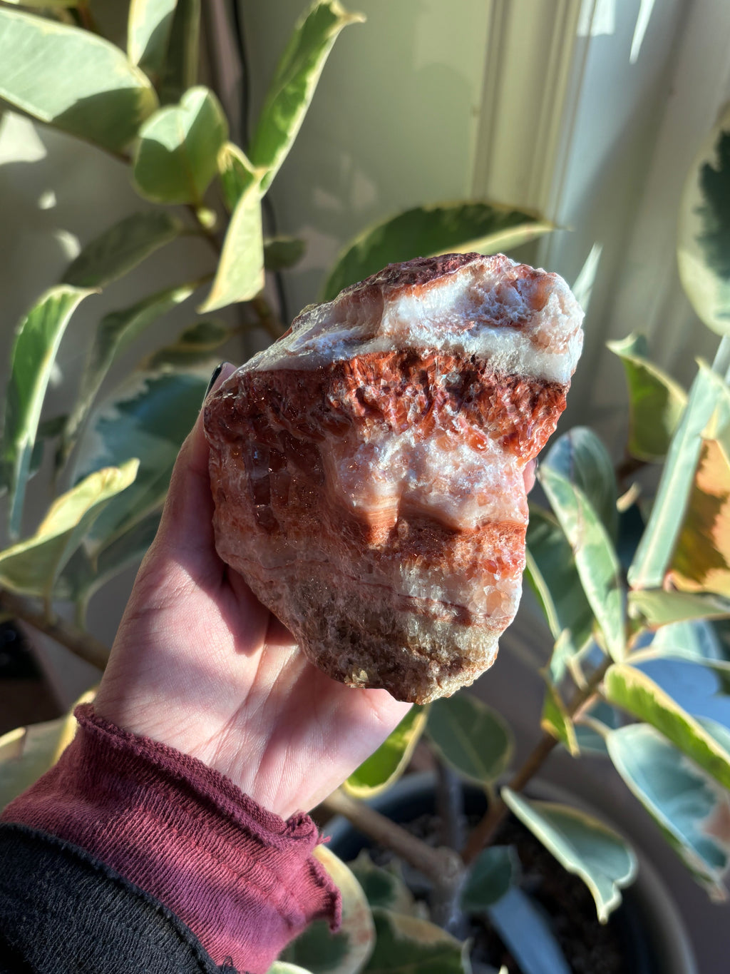 Mexican Red Calcite Freeform