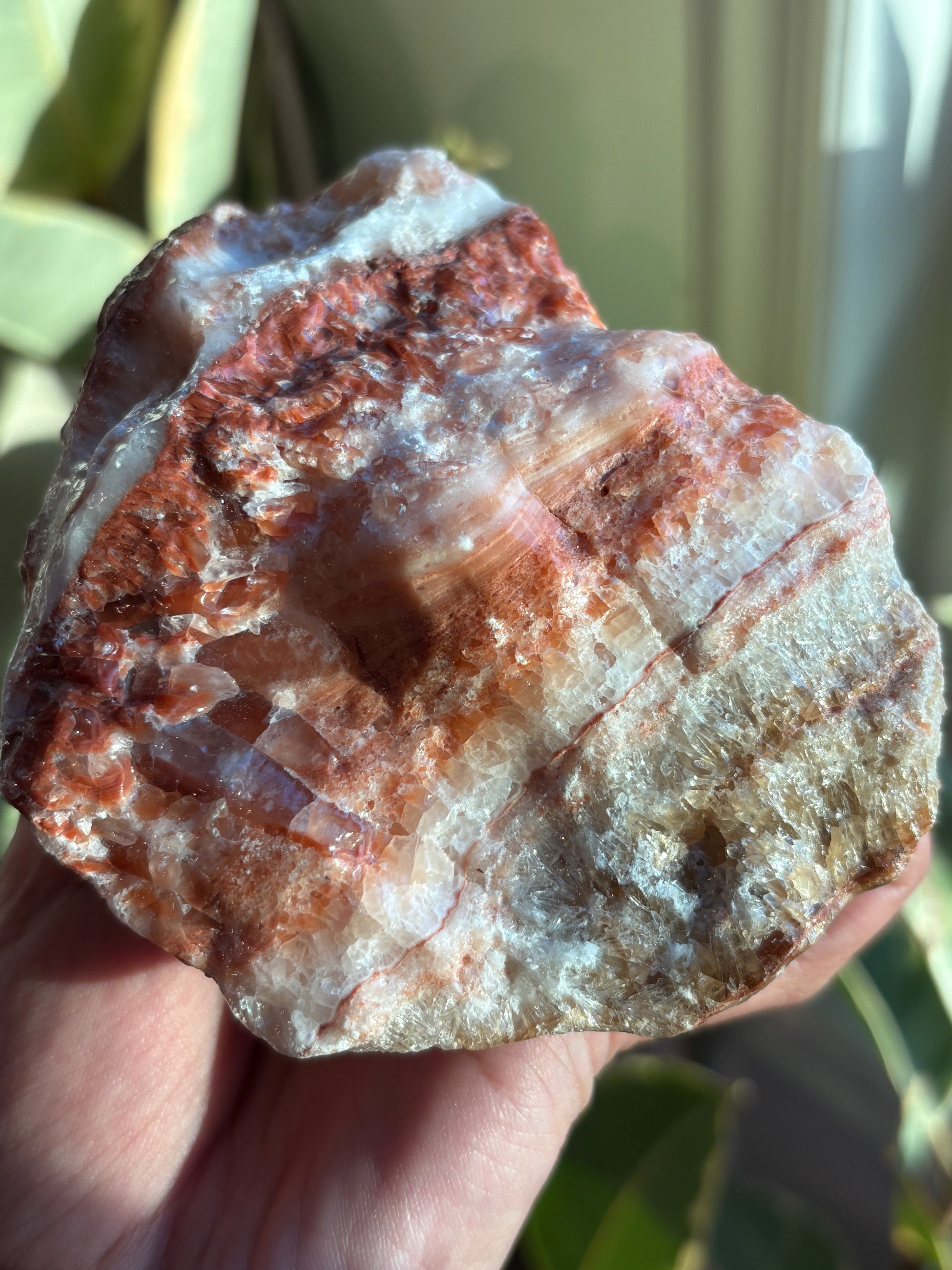Mexican Red Calcite Freeform