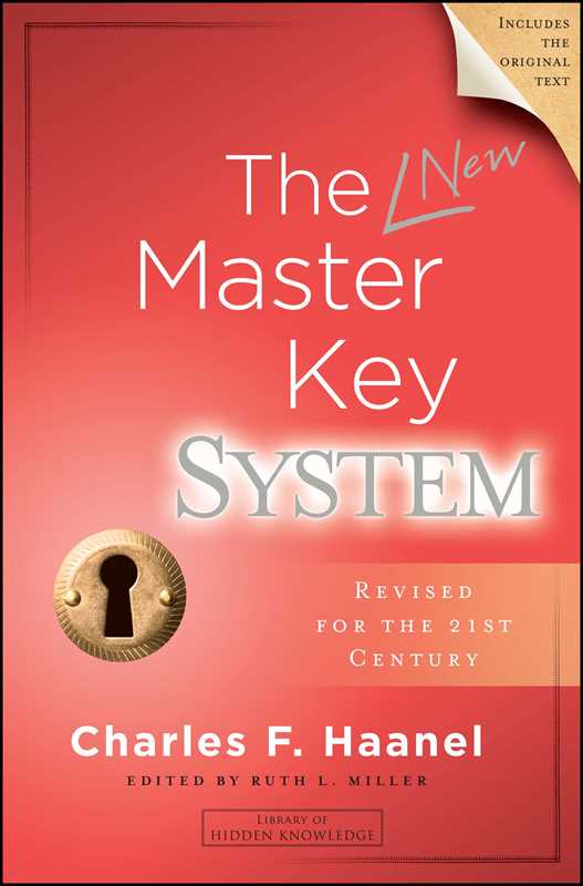 New Master Key System By Charles F. Haanel