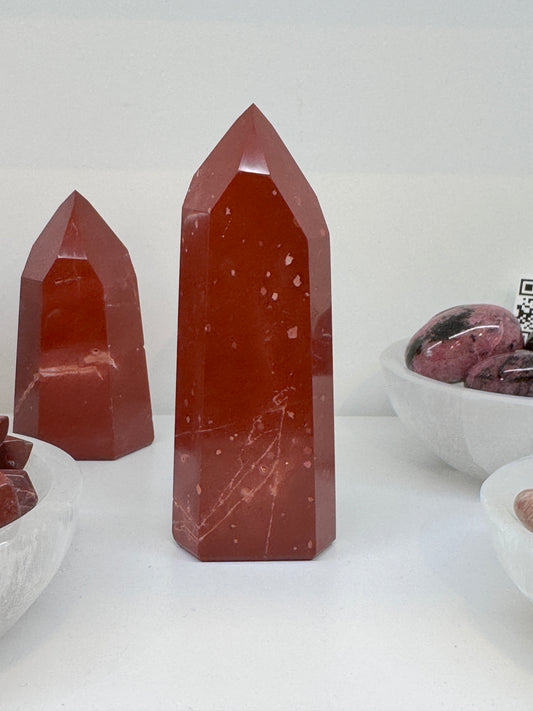 Red Jasper Tower - RJASP04