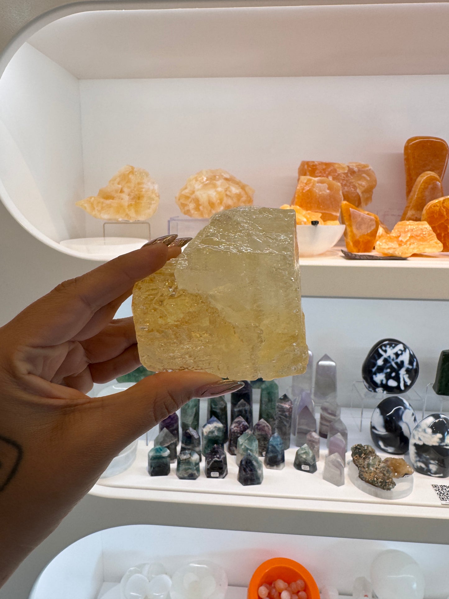Rough Yellow Calcite