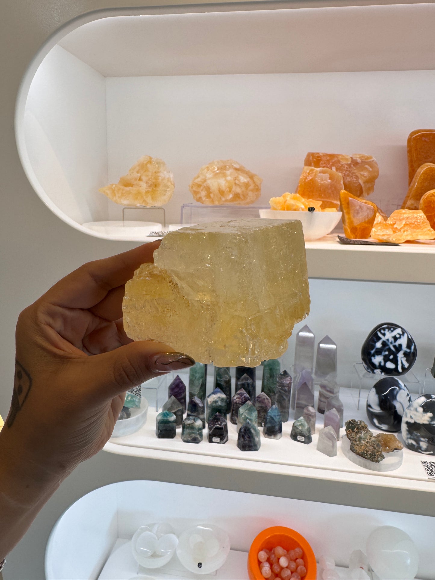 Rough Yellow Calcite