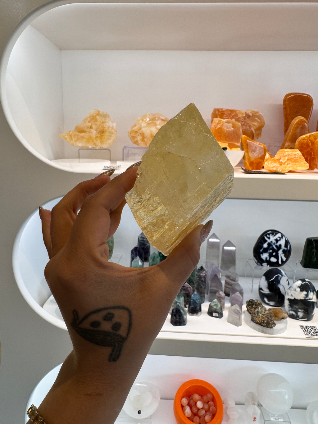 Rough Yellow Calcite