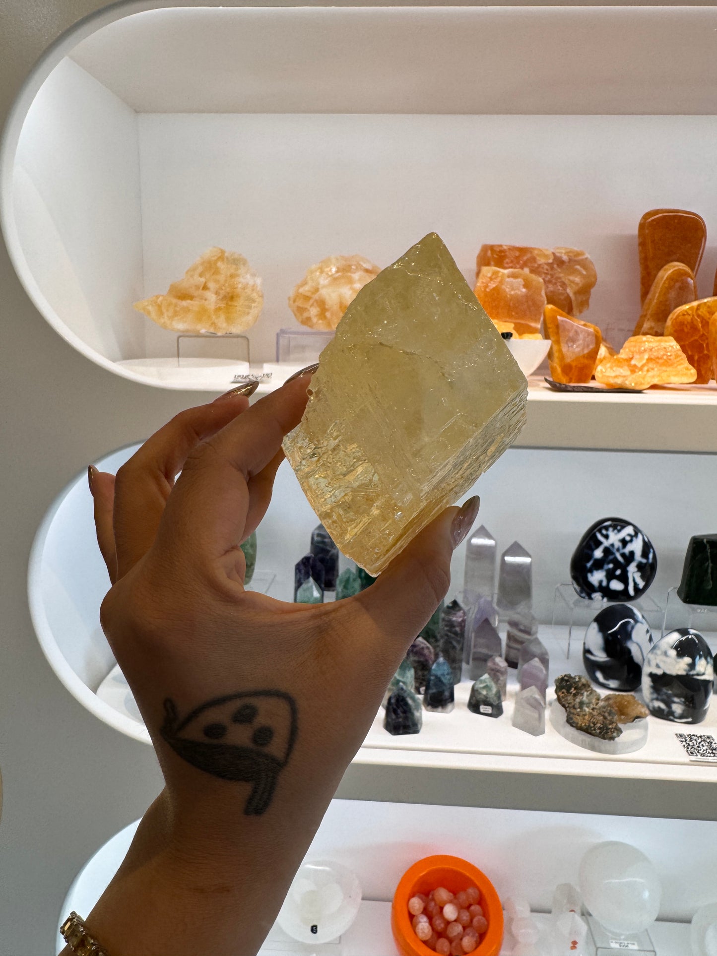 Rough Yellow Calcite