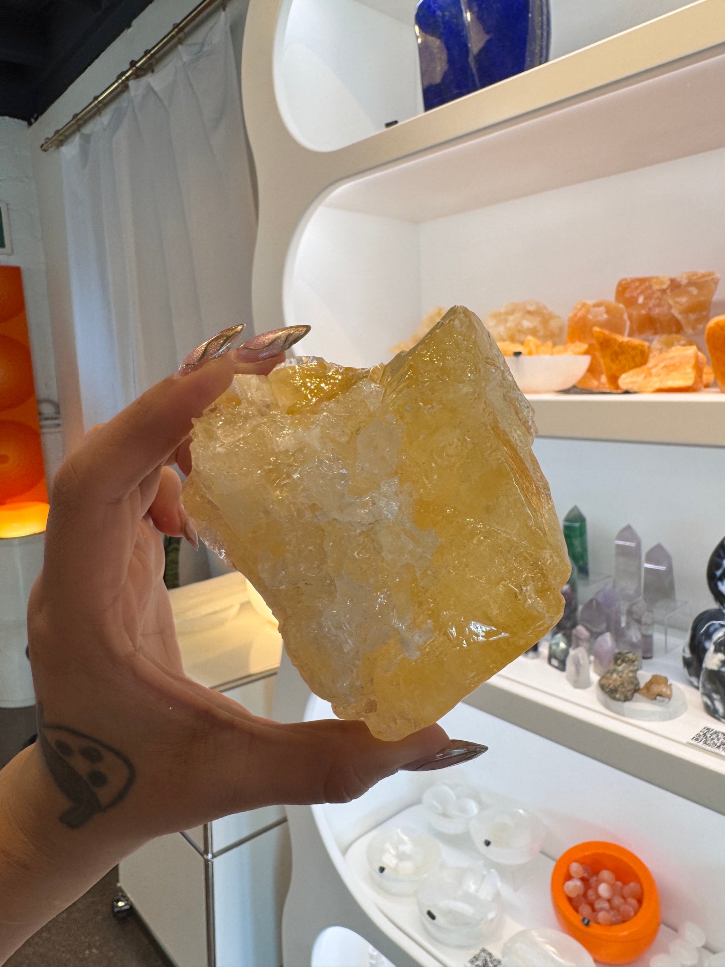 Rough Yellow Calcite