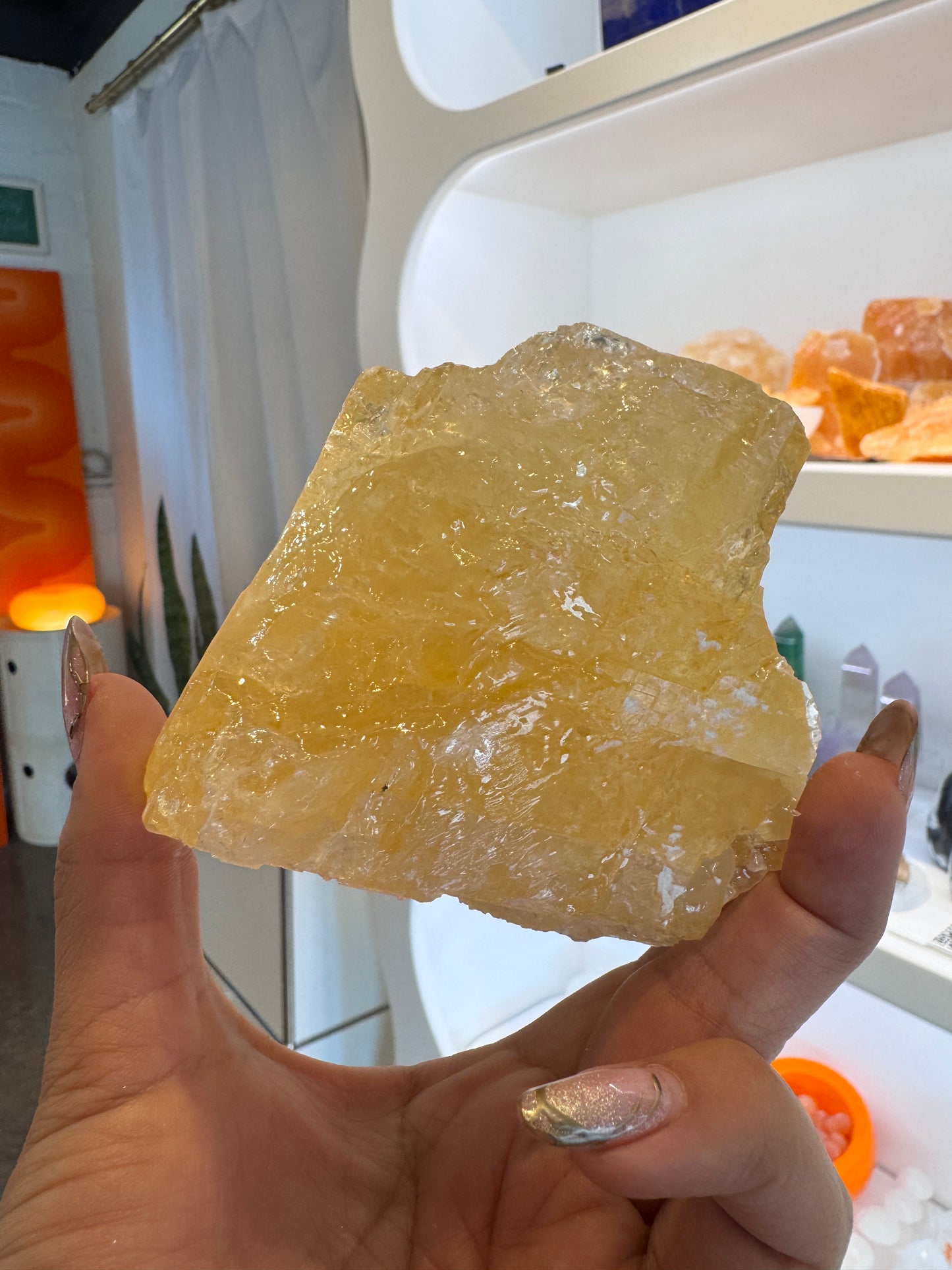 Rough Yellow Calcite