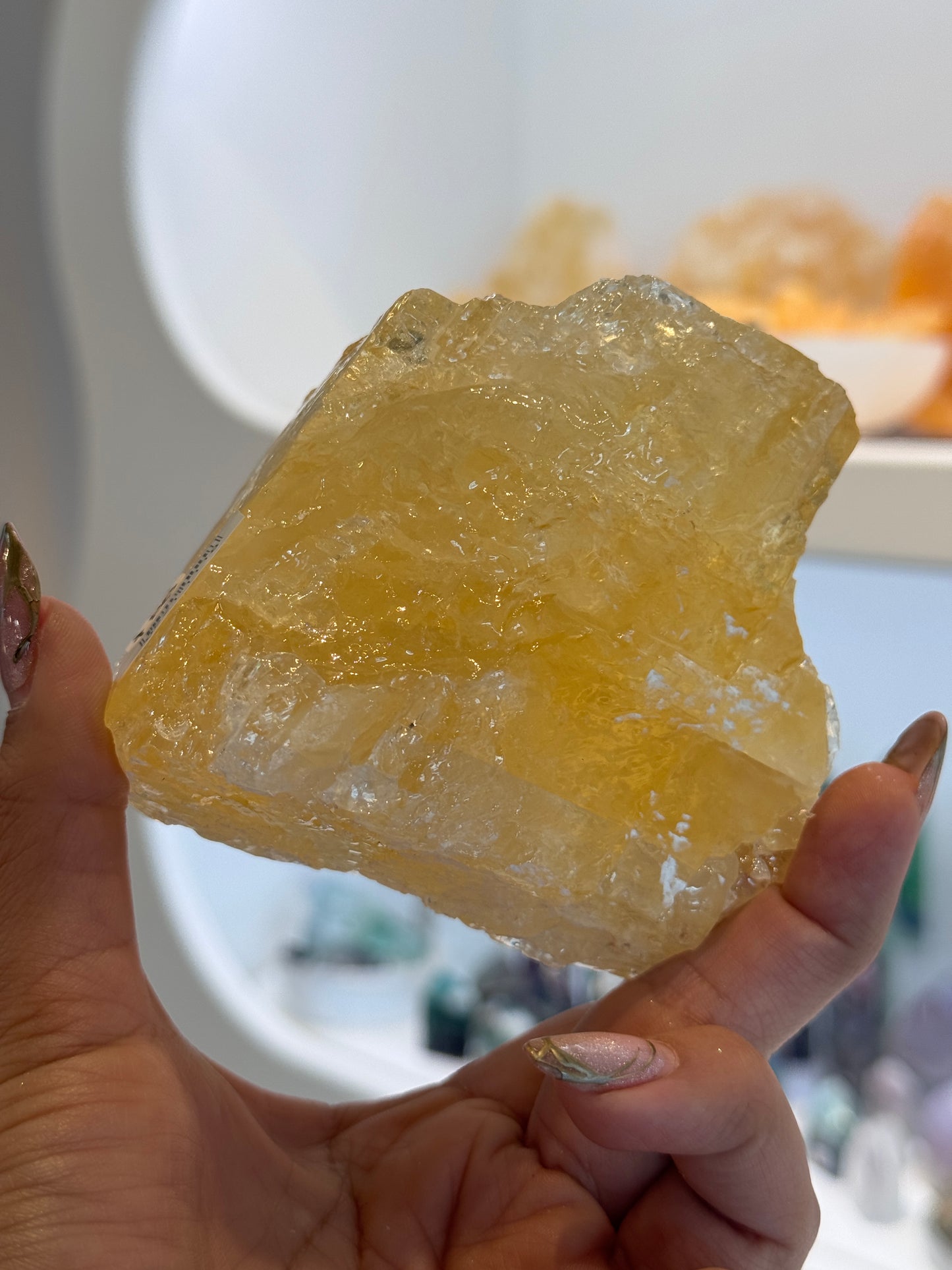 Rough Yellow Calcite