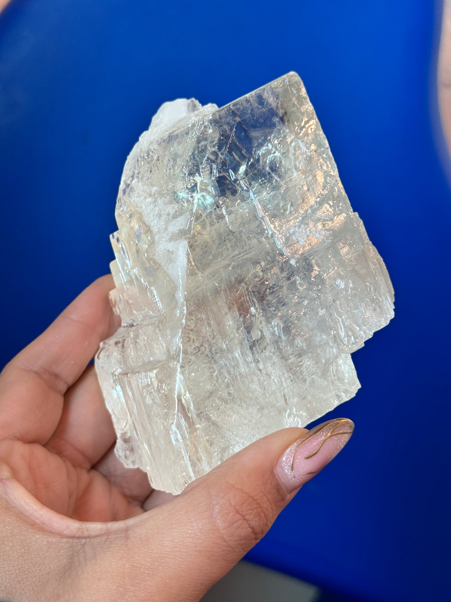 Rough Yellow/Clear Calcite