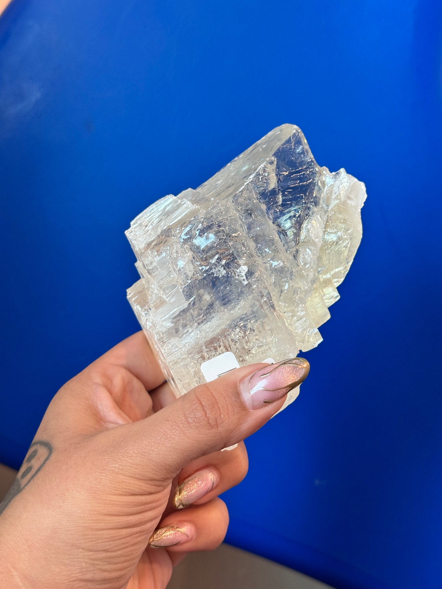 Rough Yellow/Clear Calcite