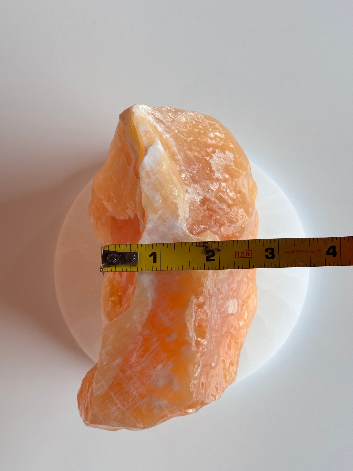 Rough Orange Calcite Freeform