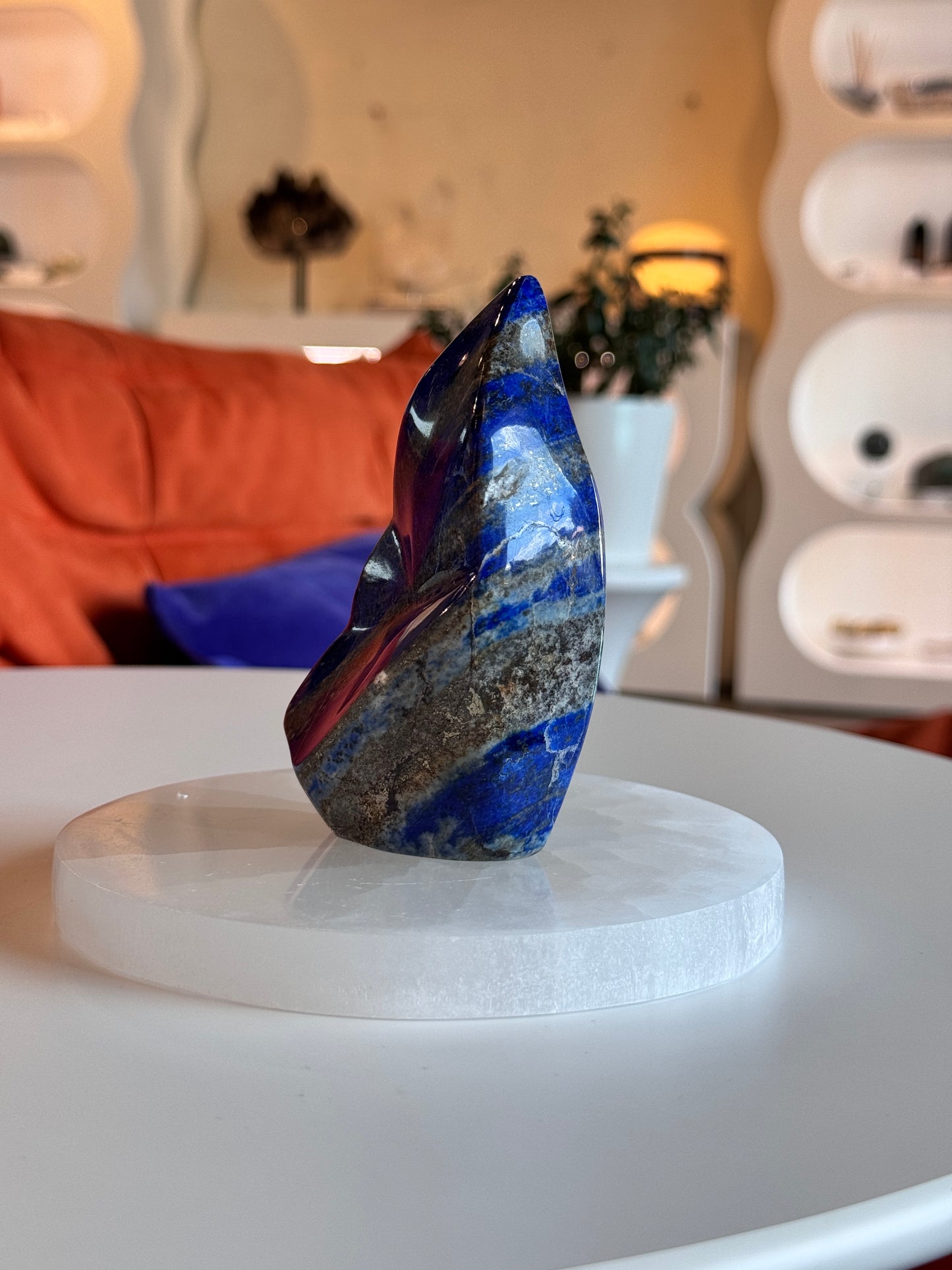 Polished Lapis Lazuli Freeform
