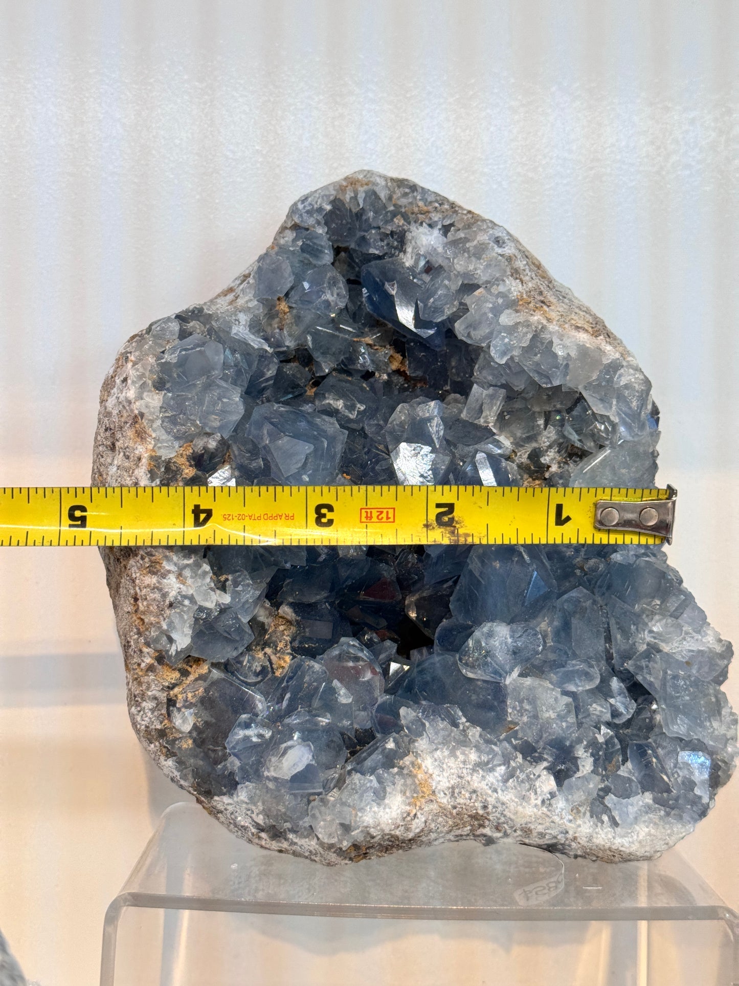 Large Rough Blue Celestite Cluster Freeform