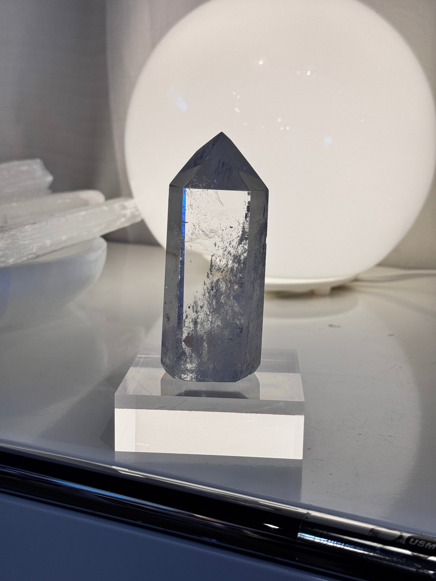 Clear Quartz Tower