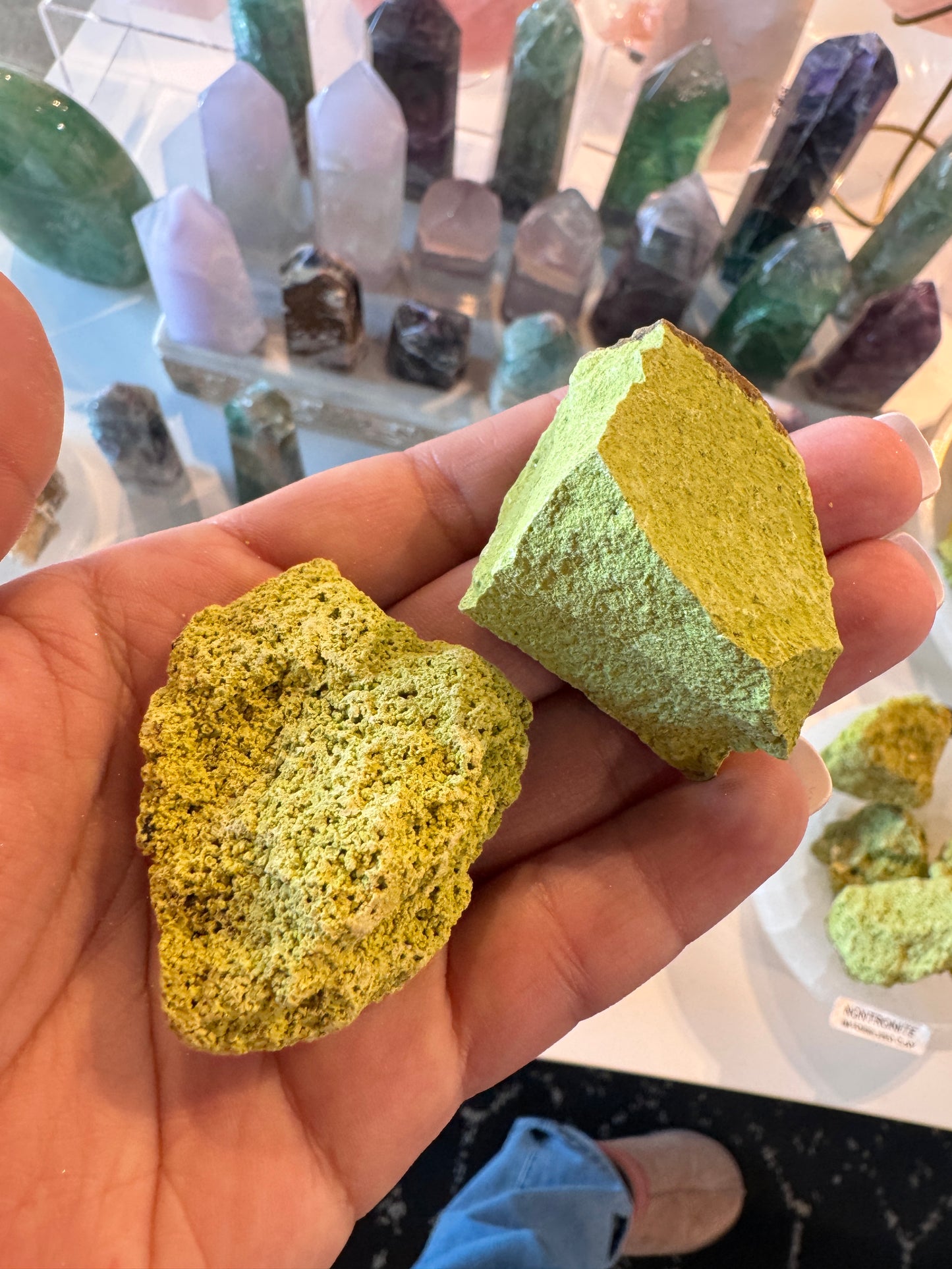 Nontronite Small Rough Chunks