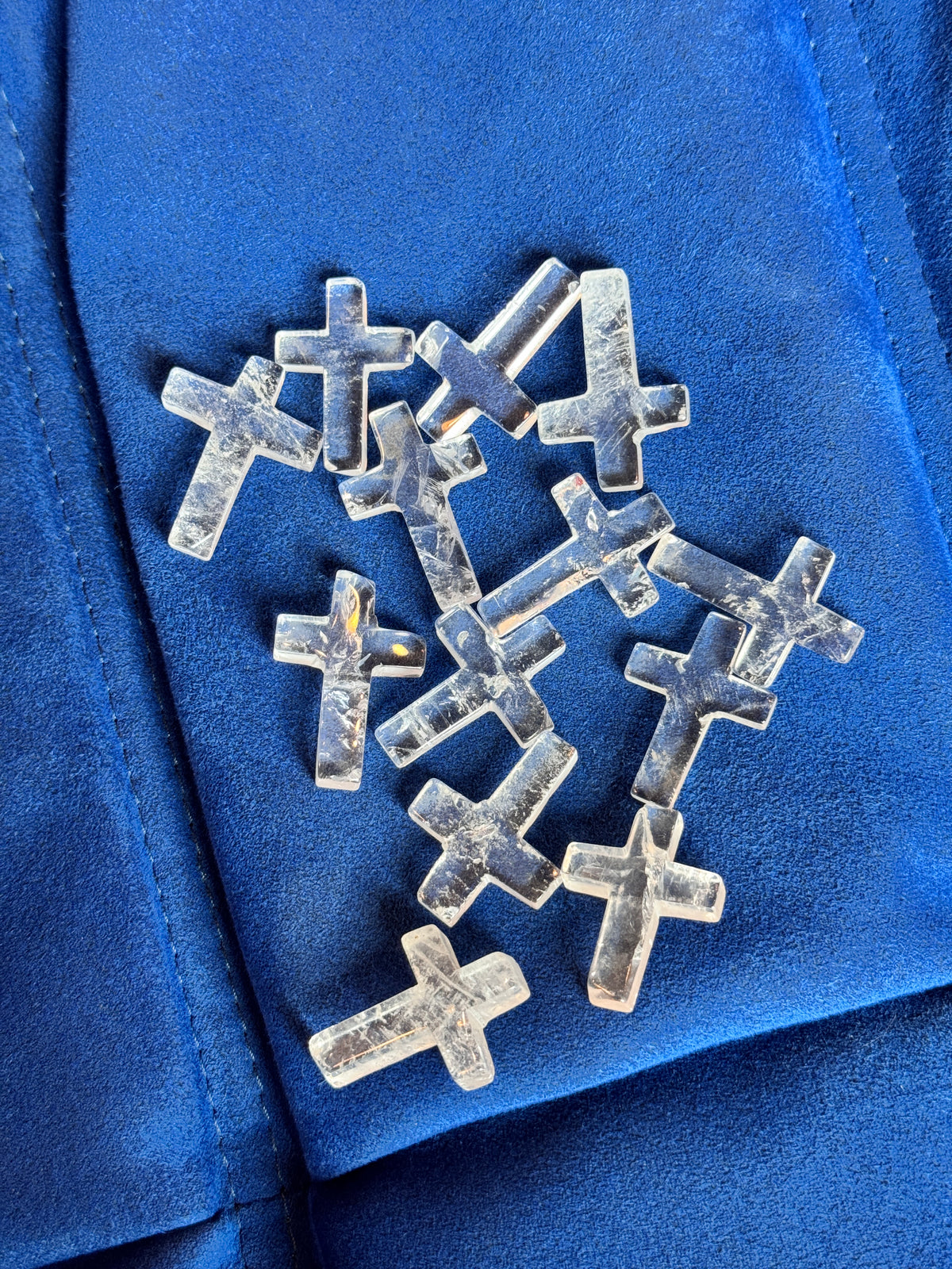 Clear Quartz Cross