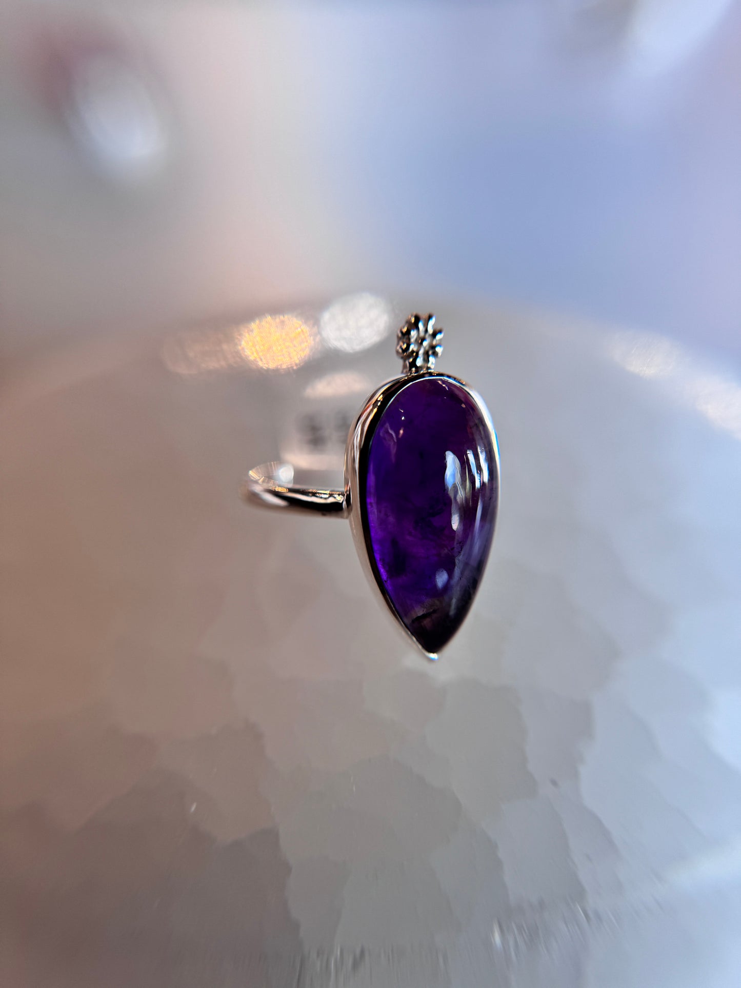 Amethyst Ring Size 6 | Sterling silver .925