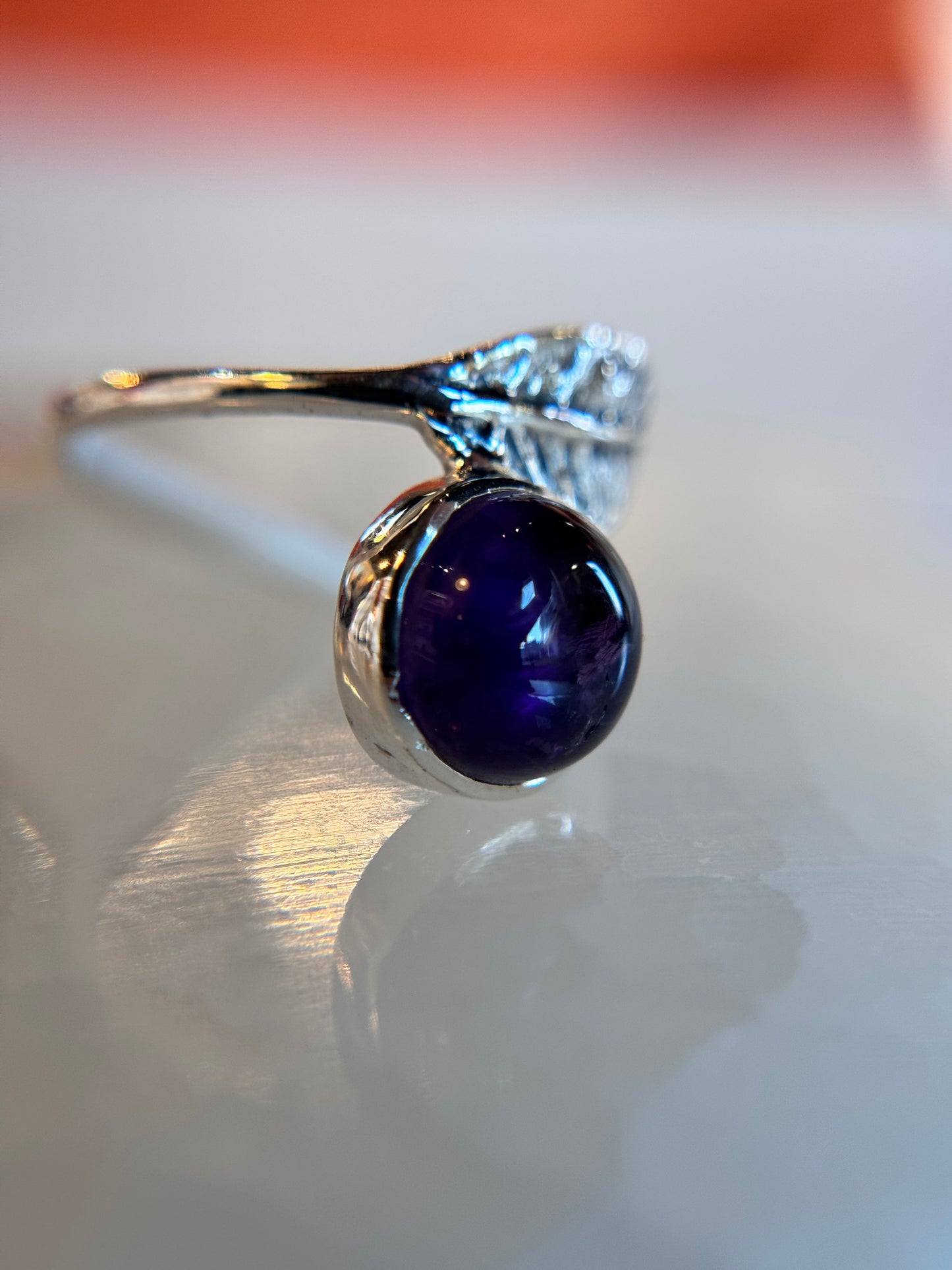Amethyst Ring Size 5 | Sterling silver .925