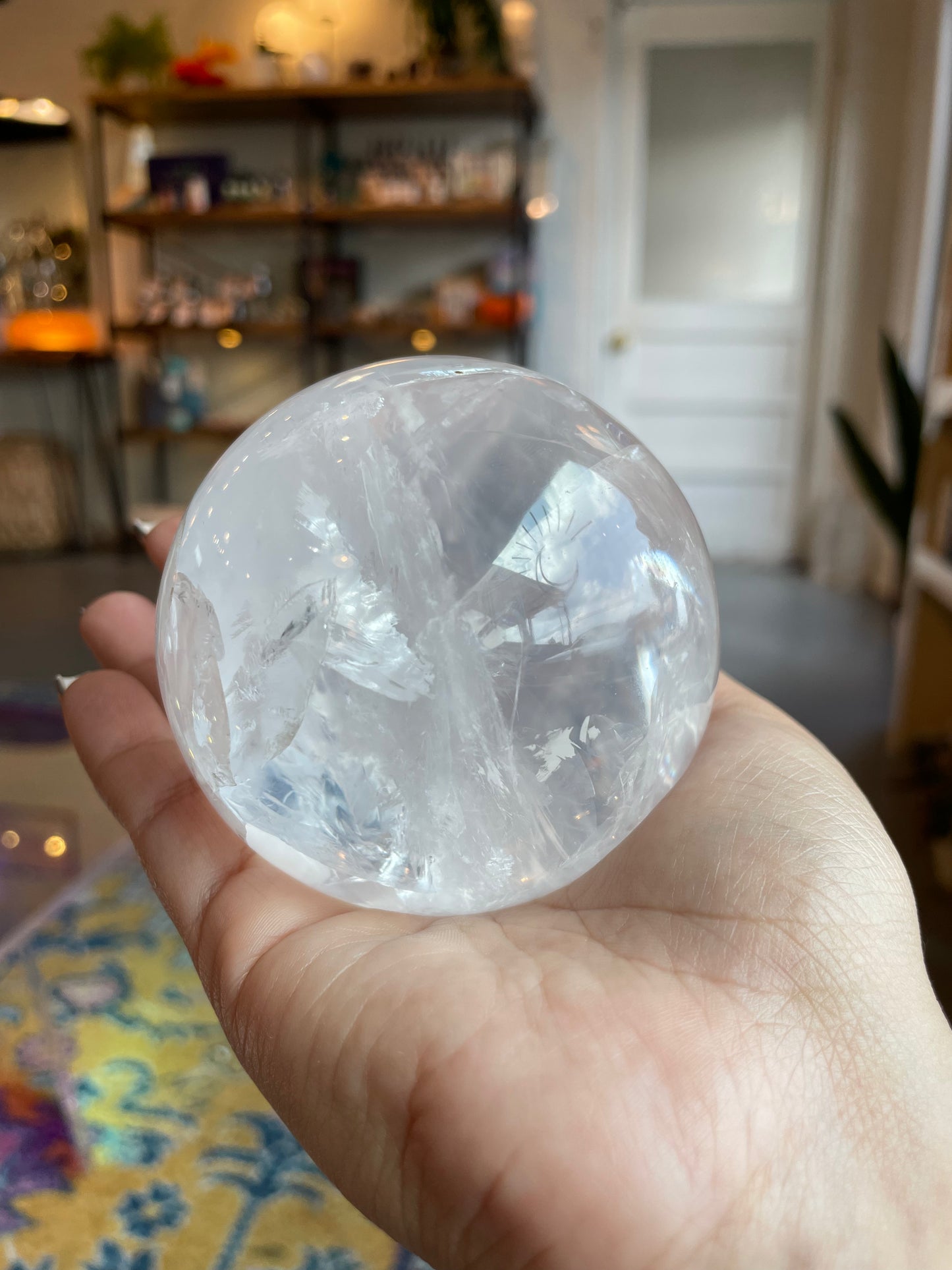 Moon Quartz Sphere - MQ01