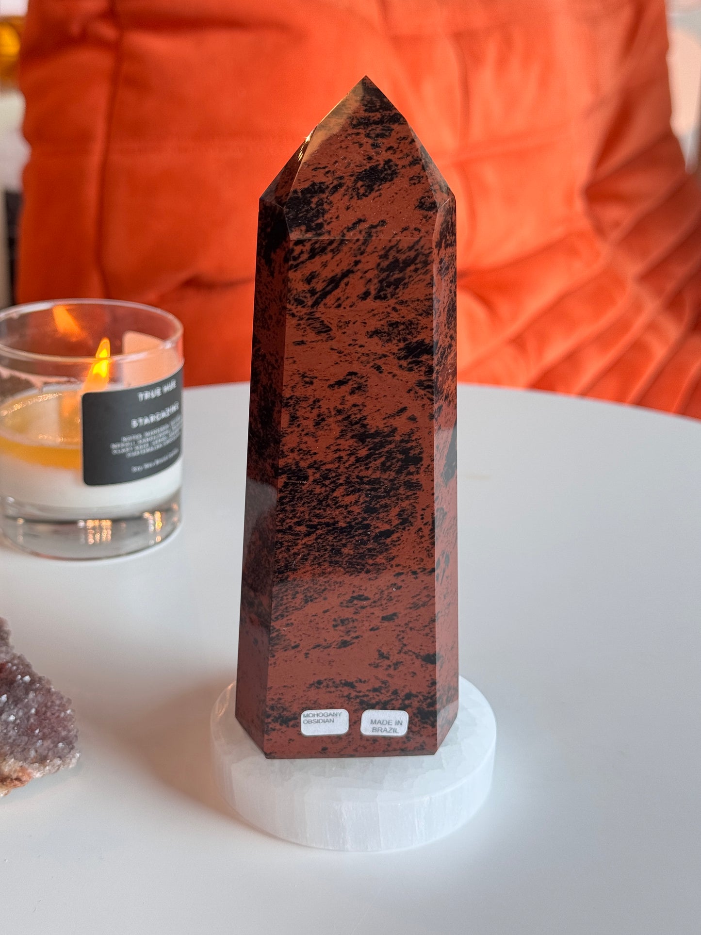 Mahogany obsidian Tower ￼