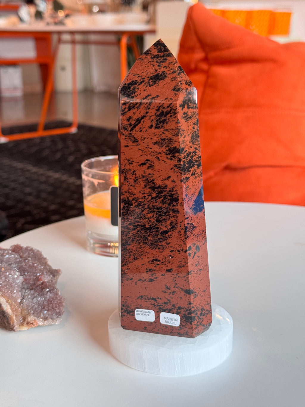 Mahogany obsidian Tower ￼